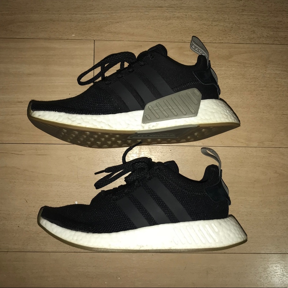 ❌SOLD❌ Olive and Black adidas NMDs